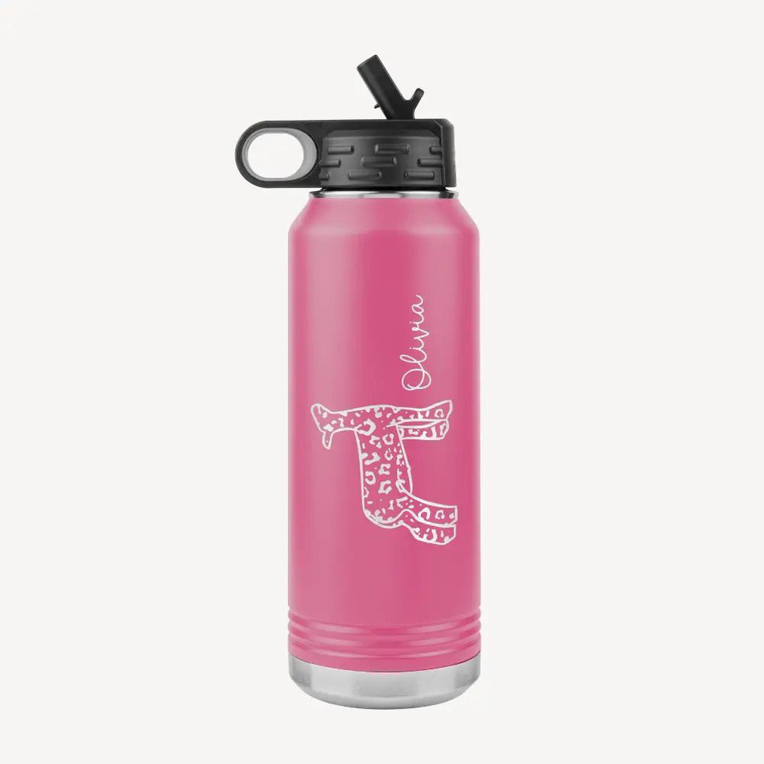 Custom Made Water Bottle - 32oz Stock Show Livestock - Livestock &amp;amp; Co. Boutique