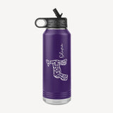 Custom Made Water Bottle - 32oz Stock Show Livestock - Livestock &amp; Co. Boutique