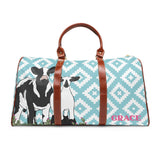 Custom Made Wateroroof Travel Bag - Signature Patterns Stock Show Livestock - Livestock &amp; Co. Boutique