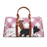 Custom Made Waterproof Travel Bag - Gingham Stock Show Livestock - Livestock &amp; Co. Boutique