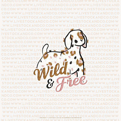 Custom Made Wild &amp; Free Livestock Stickers Stock Show Livestock - Livestock &amp;amp; Co. Boutique