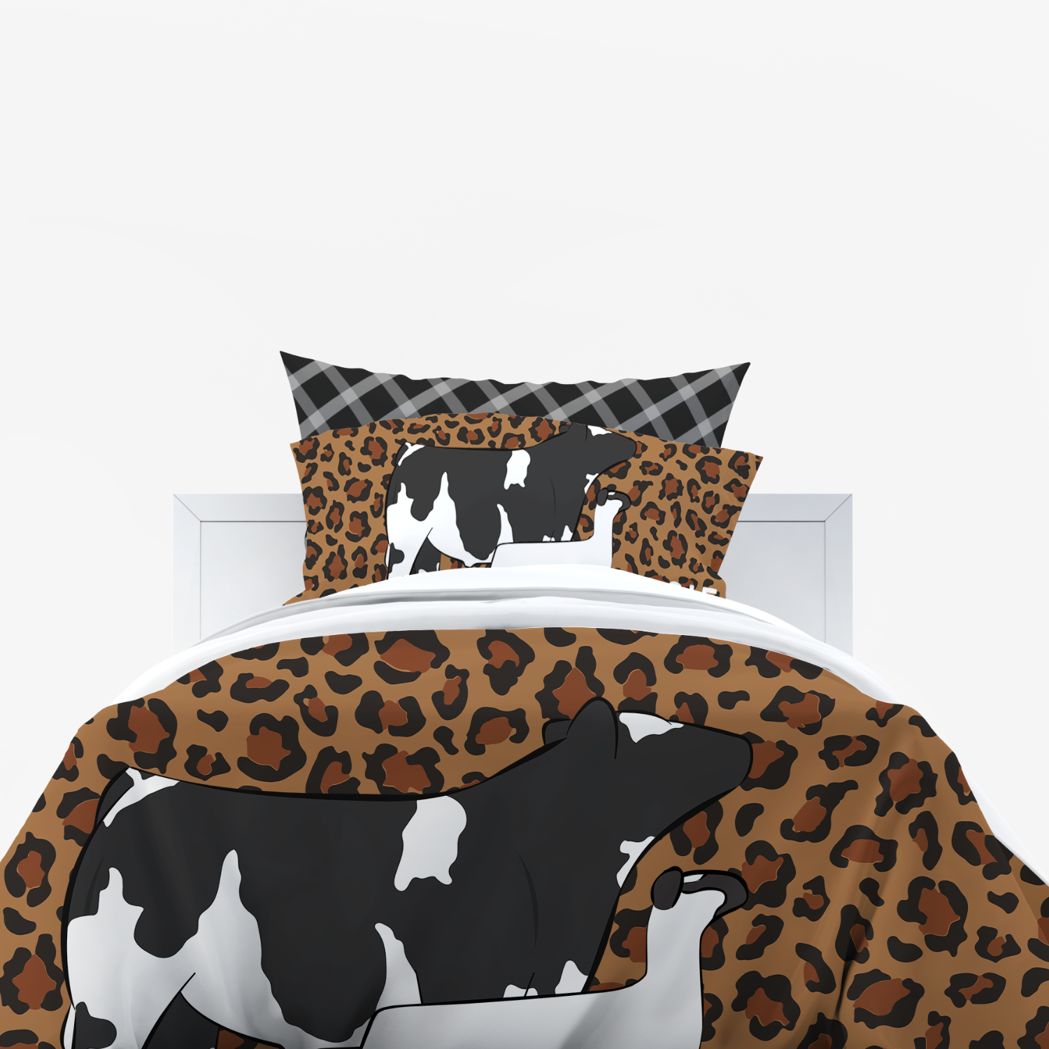 Personalized Livestock Duvet Cover