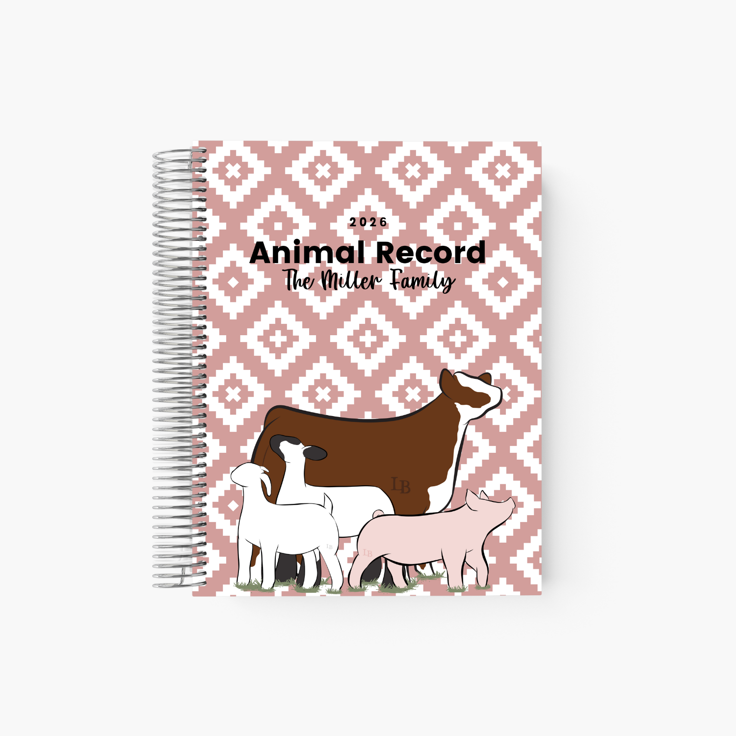 Personalized Barn Bible™ Livestock Record Planner